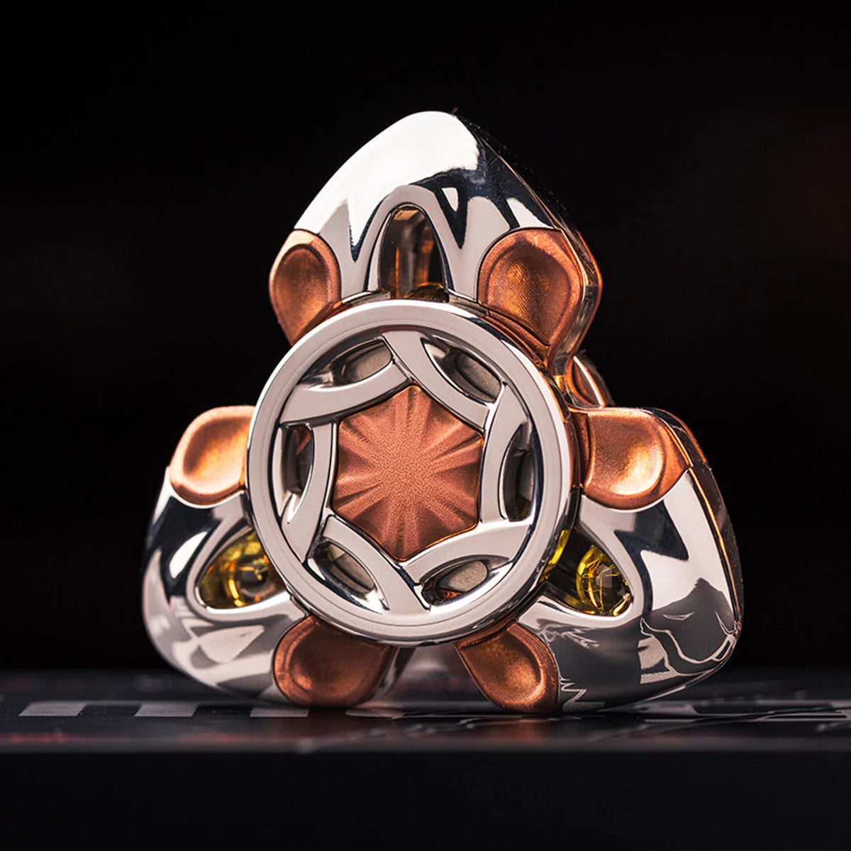Chimago Snake Year five piece metal fidget spinner collector set view 5