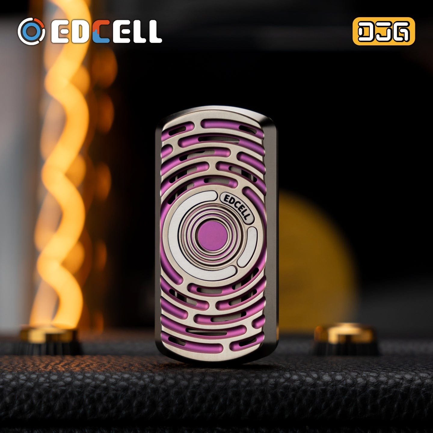 Mechanical Slider – DJG Dex Jelly Slider | Titanium EDC Push Slider