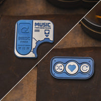 Titanium blue plates (without main body)