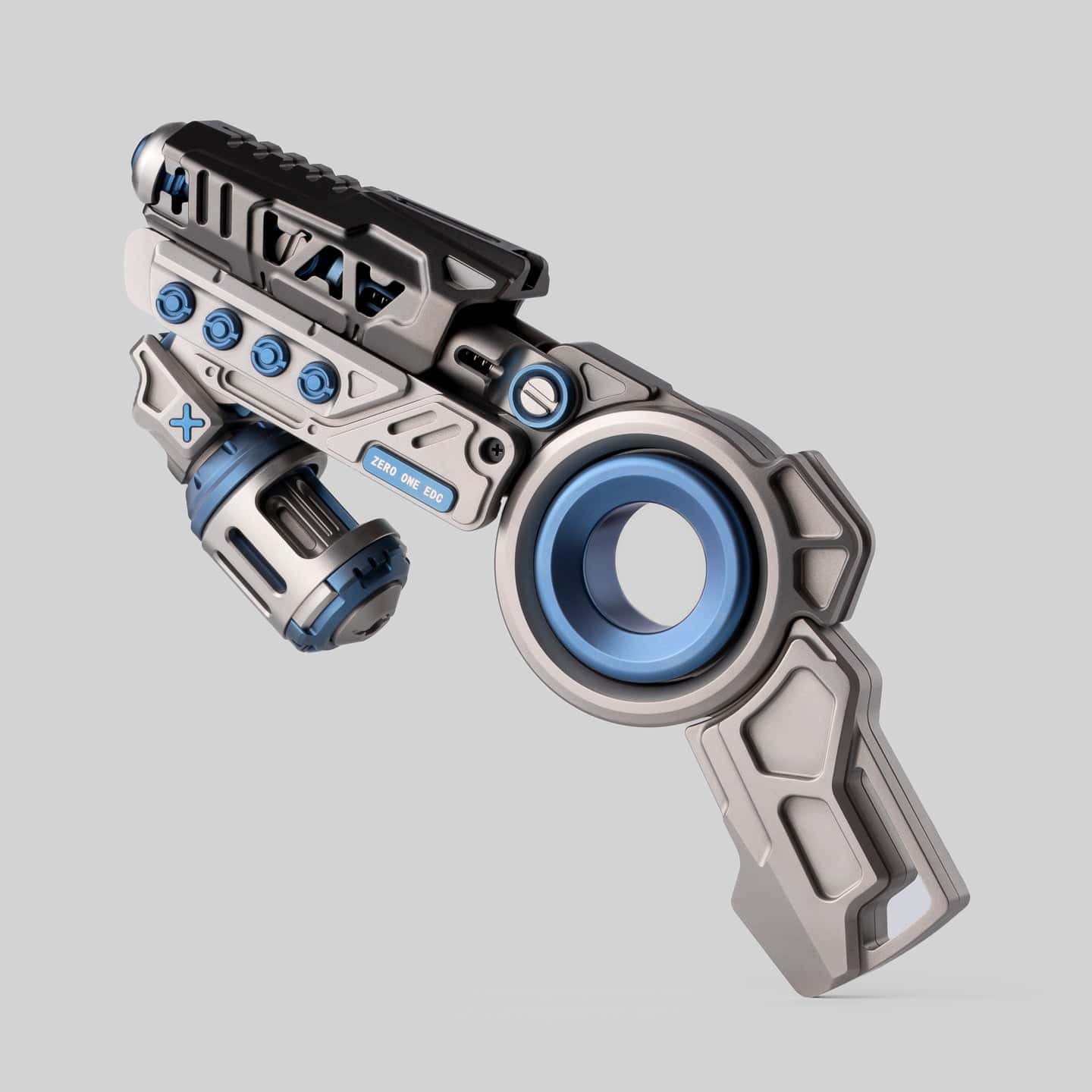 Fidget Slider EDC – 01EDC Time Knight 3.0 Pro | Titanium Push Slider