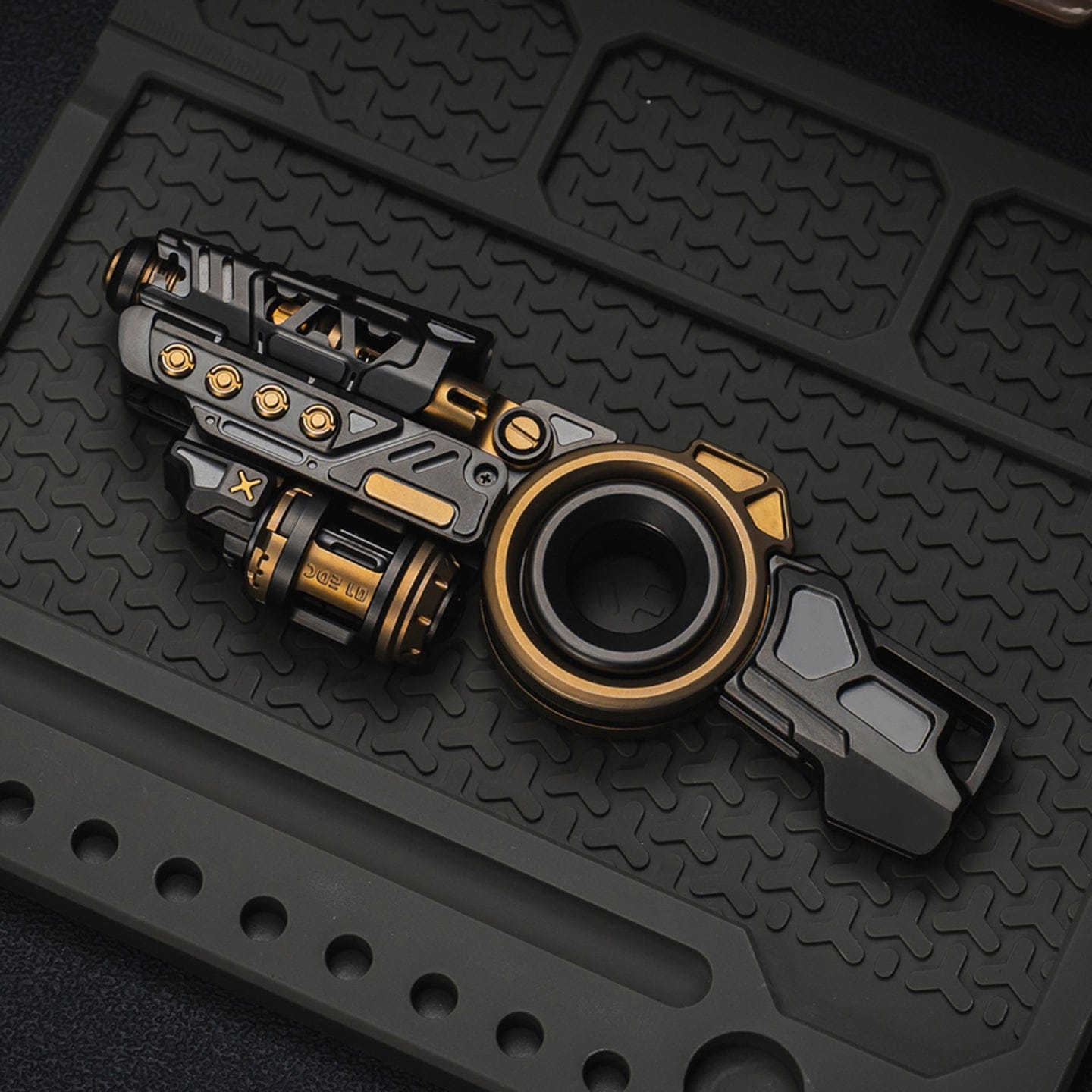 Fidget Slider EDC – 01EDC Time Knight 3.0 Pro | Titanium Push Slider