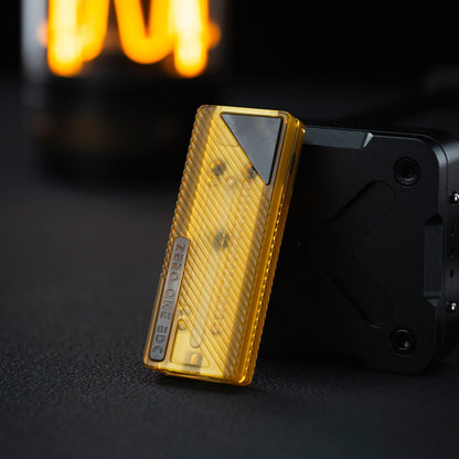 Fidget Slider EDC – 01EDC Wafer Biscuit | PEI Titanium Stainless Steel Ceramic Coating Push Slider