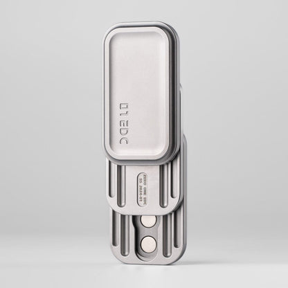Mechanical Slider – 01EDC Magnetic 3 Stack Slider | Zirconium Brass Copper Stainless Steel G10