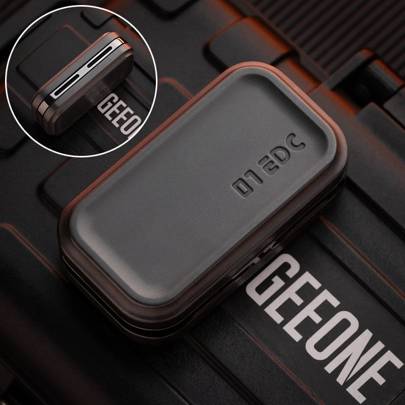 Mechanical Slider – 01EDC Magnetic 3 Stack Slider | Zirconium Brass Copper Stainless Steel G10