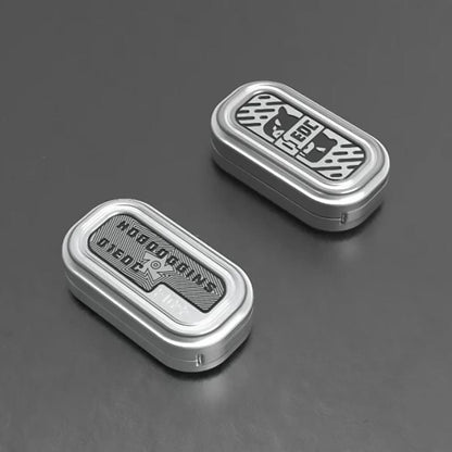 Fidget Slider EDC – 01EDC 01 Slider | Titanium Zirconium PEEK Push Slider Mechanical Magnetic