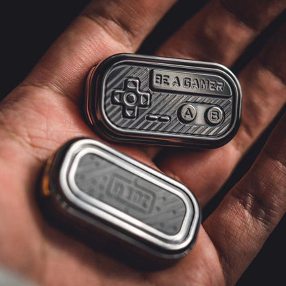 Fidget Slider EDC – 01EDC 01 Slider | Titanium Zirconium PEEK Push Slider Mechanical Magnetic