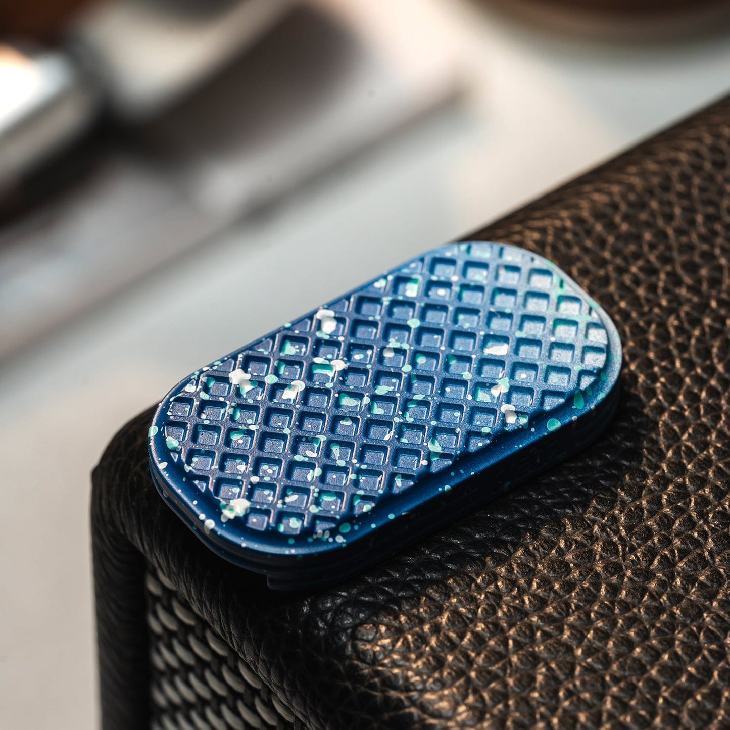 Fidget Slider EDC – 01EDC 01 Slider | Titanium Zirconium PEEK Push Slider Mechanical Magnetic