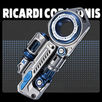 Titanium-silver&blue