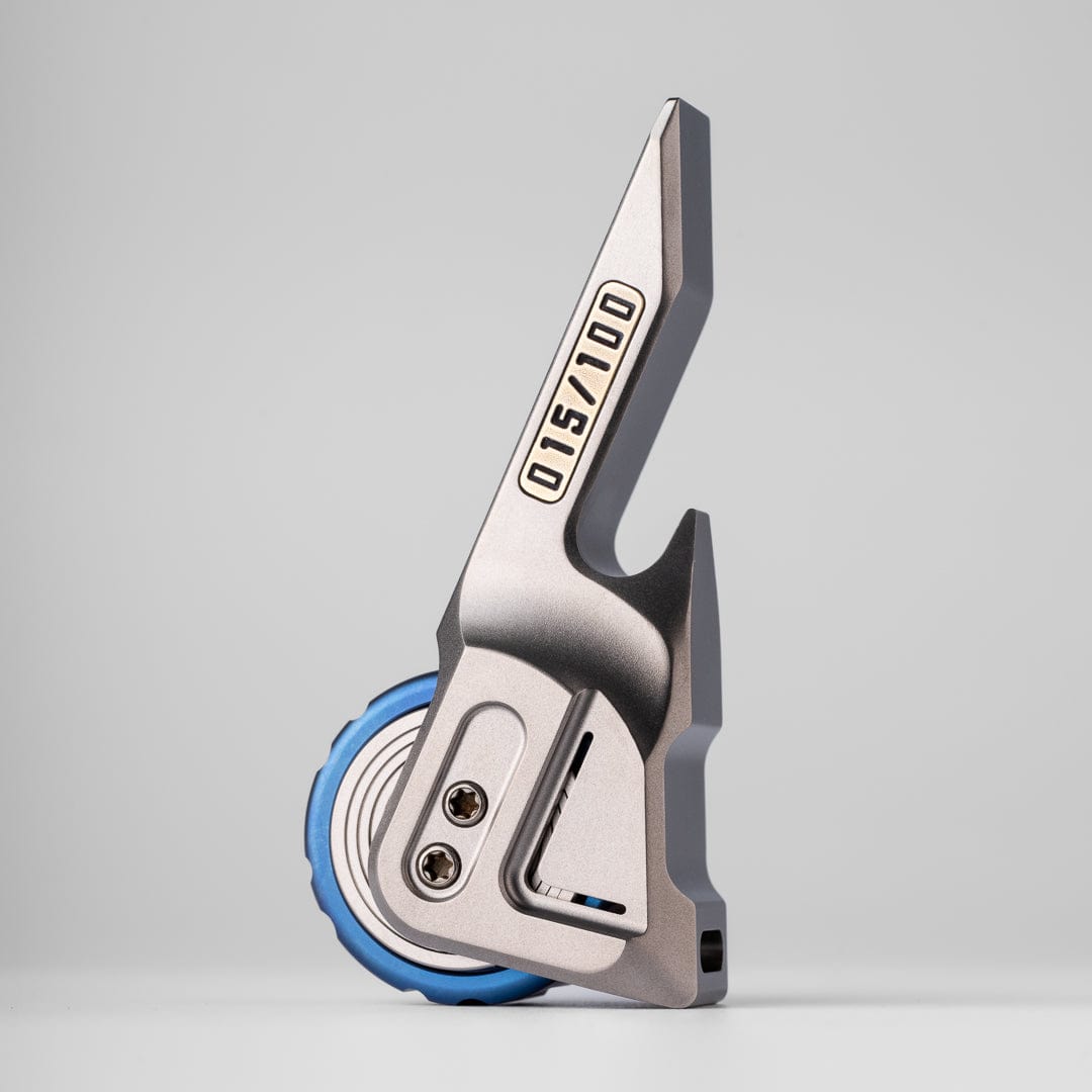 Multi Tool – 01EDC McLaren Crowbar | PEI Stainless Steel Titanium Zirconium EDC Pry Bar