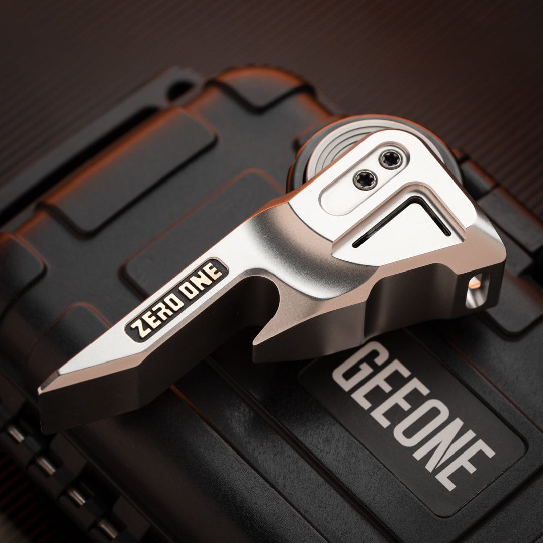 Multi Tool – 01EDC McLaren Crowbar | PEI Stainless Steel Titanium Zirconium EDC Pry Bar