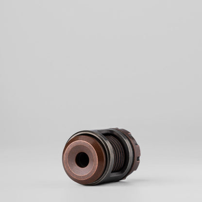 EDC Lanyard Bead – 01EDC Time Capsule No.2 & No.3 | Stainless Steel Zirconium Brass Copper Titanium Pendant