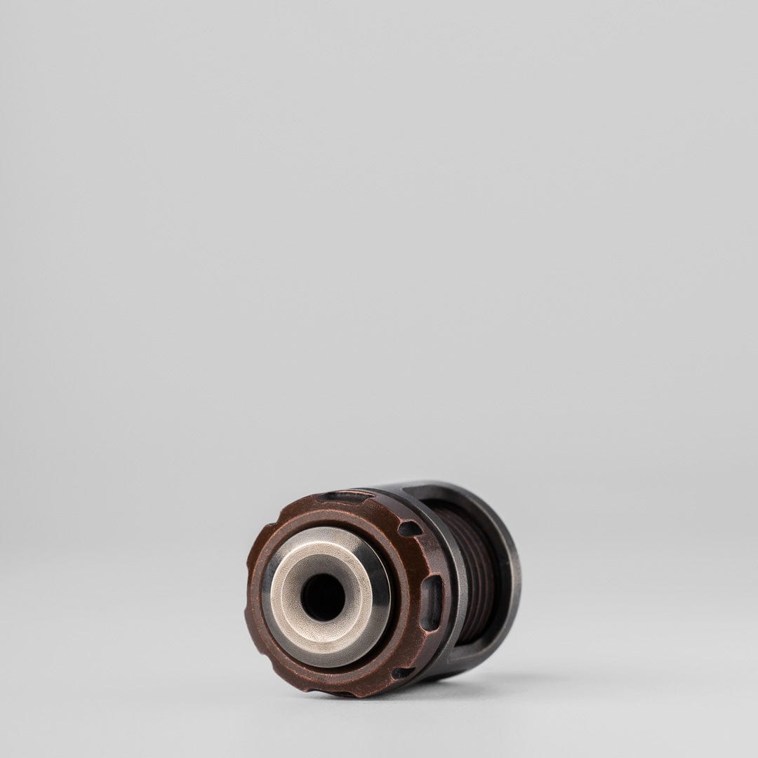 EDC Lanyard Bead – 01EDC Time Capsule No.2 & No.3 | Stainless Steel Zirconium Brass Copper Titanium Pendant