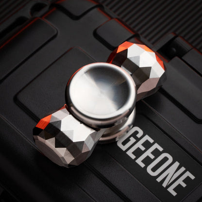 Fidget Slider EDC – 369 Studio Starblaze | Titanium Stainless Steel Knife Grain Push Slider