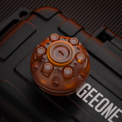 Spinning Top – 42COSMO Death Star | Zirconium Titanium Mokuti EDC Fidget Spinner