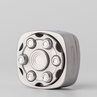 Mechanical Slider – 42Cosmo Life and Death Game | Damascus Mokume Zirconium Zircuti Stainless Steel EDC