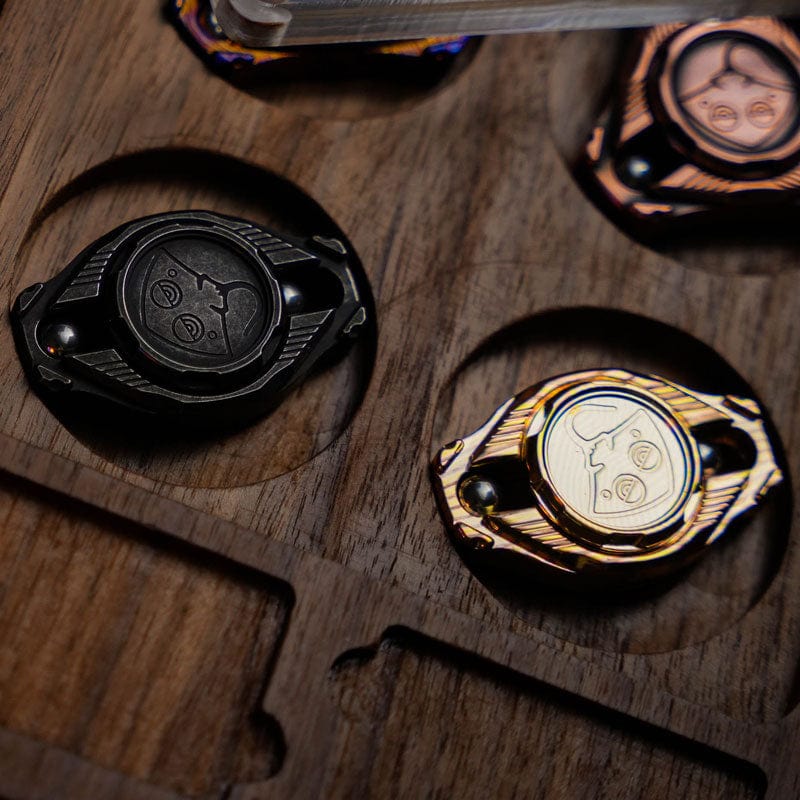 Precision Spinner – Manta Ray 2.0 | Stainless Steel Zirconium Mokuti Zircuti Superconductor EDC