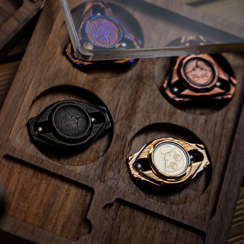 Precision Spinner – Manta Ray 2.0 | Stainless Steel Zirconium Mokuti Zircuti Superconductor EDC