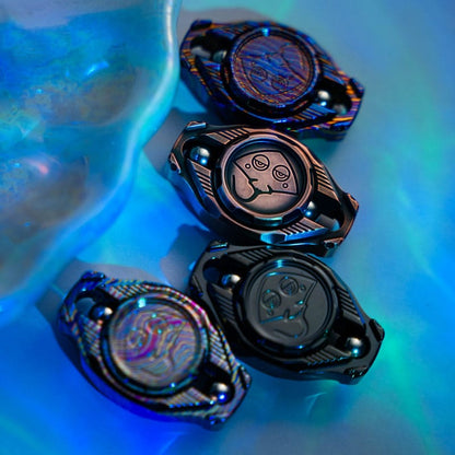 Precision Spinner – Manta Ray 2.0 | Stainless Steel Zirconium Mokuti Zircuti Superconductor EDC