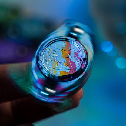 Precision Spinner – Manta Ray 2.0 | Stainless Steel Zirconium Mokuti Zircuti Superconductor EDC