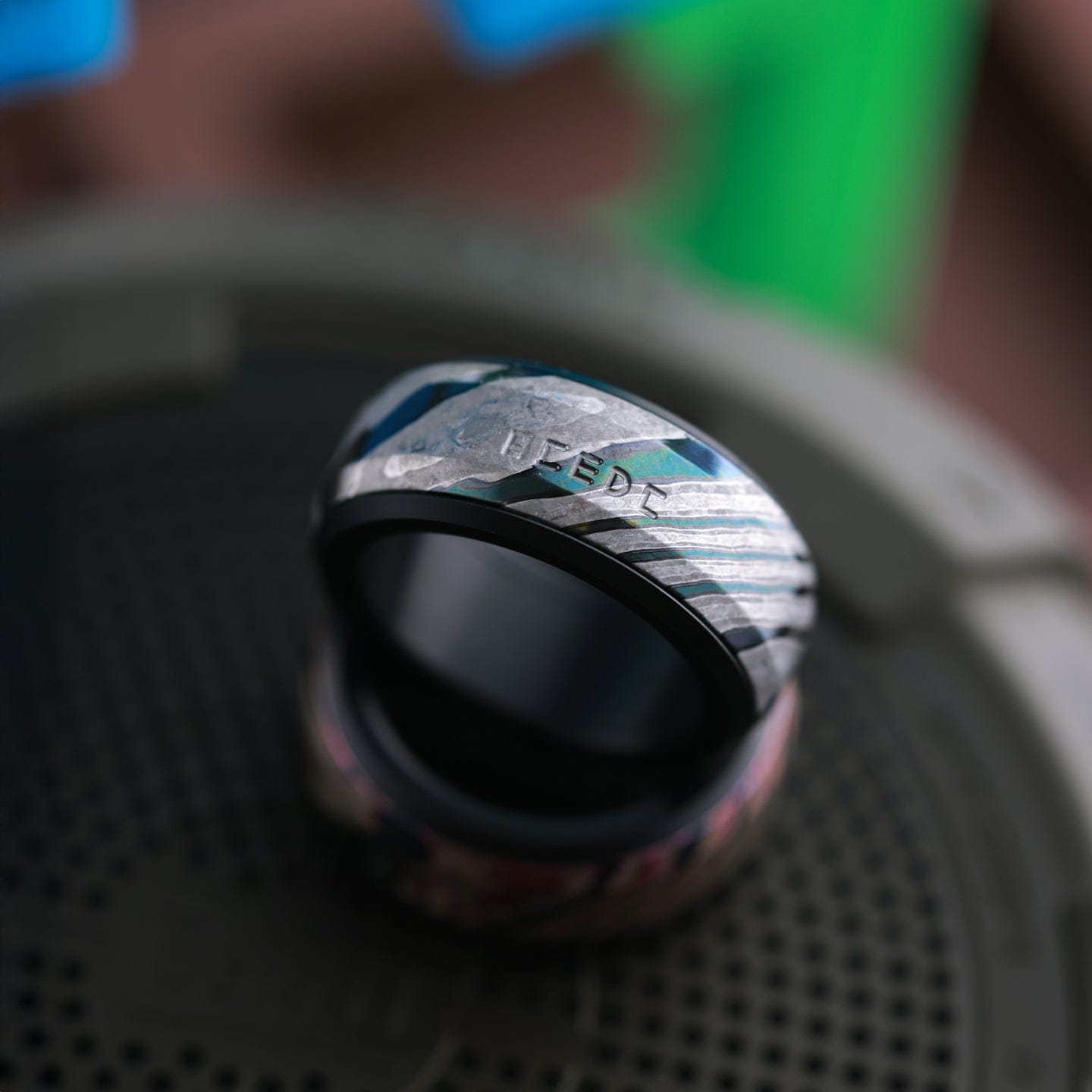 Precision EDC Ring – ACEdc Mechanical Ring 3.0 Zero | Zirconium Titanium Mokuti Zircuti