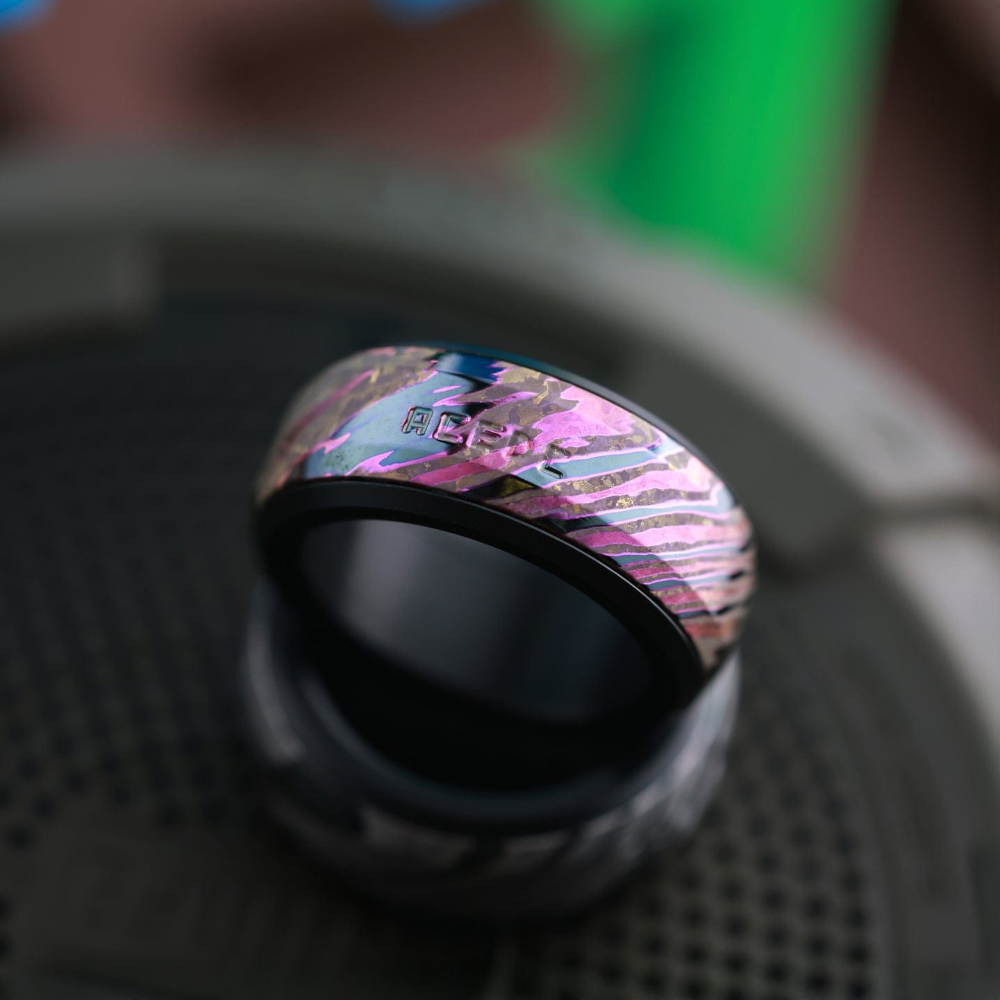 Precision EDC Ring – ACEdc Mechanical Ring 3.0 Zero | Zirconium Titanium Mokuti Zircuti