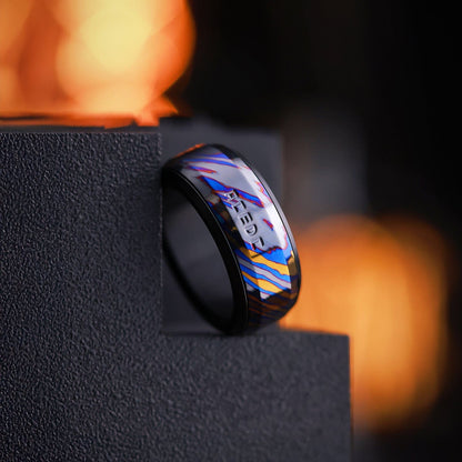 Precision EDC Ring – ACEdc Mechanical Ring 3.0 Zero | Zirconium Titanium Mokuti Zircuti