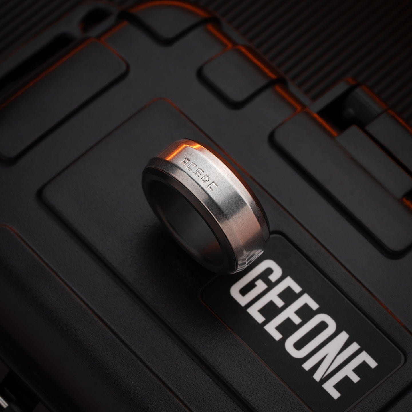 Precision EDC Ring – ACEdc Mechanical Ring 3.0 Zero | Zirconium Titanium Mokuti Zircuti