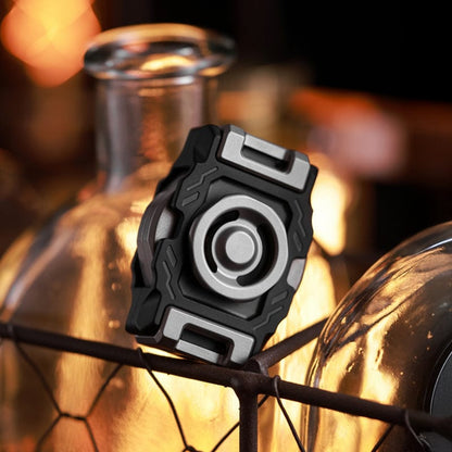 Fidget Slider – ACEdc Thunder | Stainless Steel Titanium Zirconium Push Slider EDC