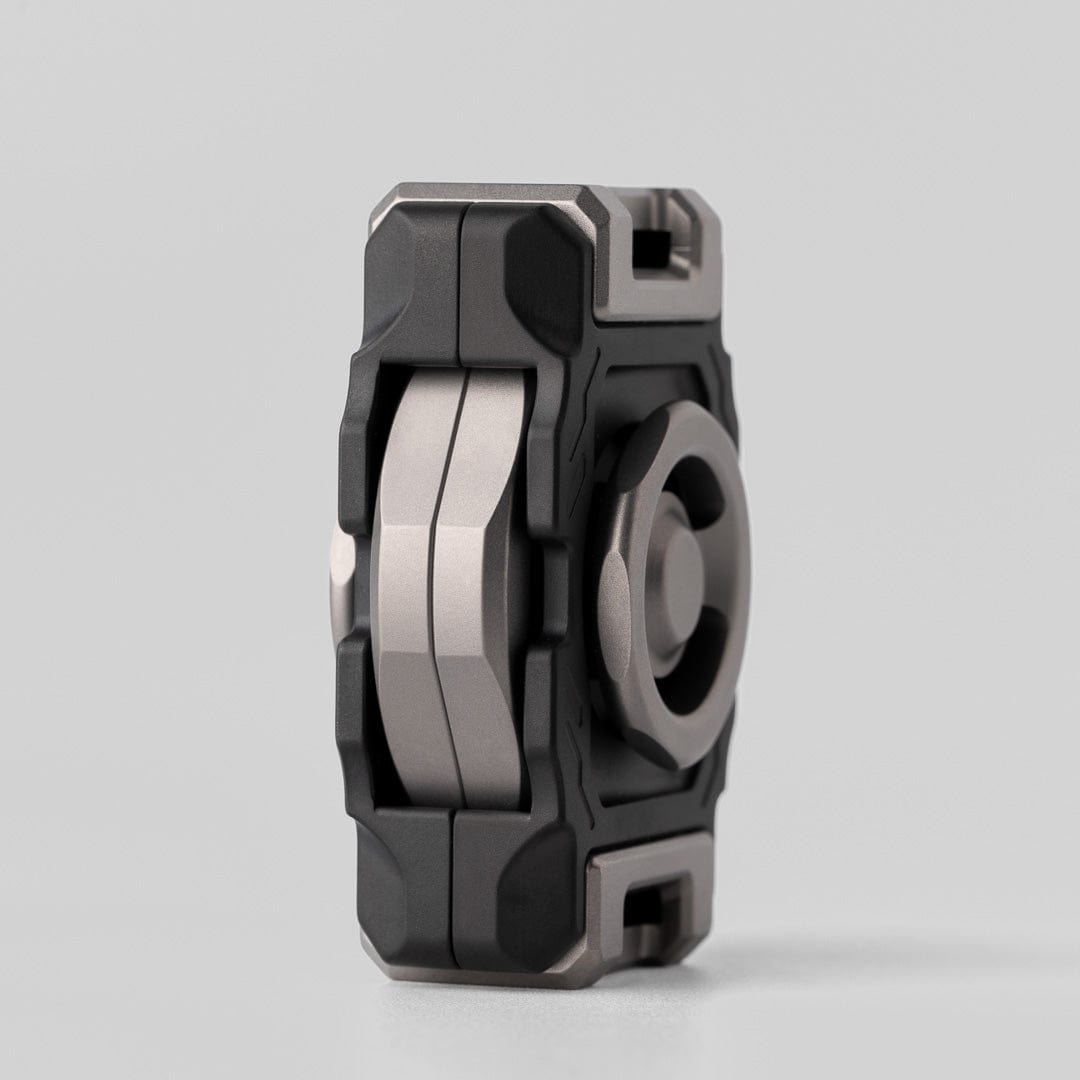 Fidget Slider – ACEdc Thunder | Stainless Steel Titanium Zirconium Push Slider EDC