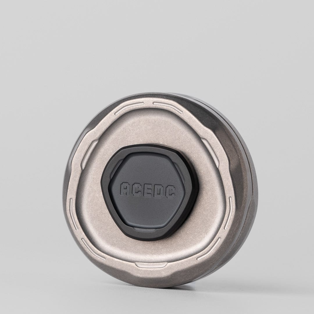 Magnetic Slider – ACEdc Core | Stonewashed SS Titanium Zirconium EDC