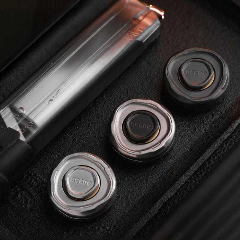 Magnetic Slider – ACEdc Core | Stonewashed SS Titanium Zirconium EDC