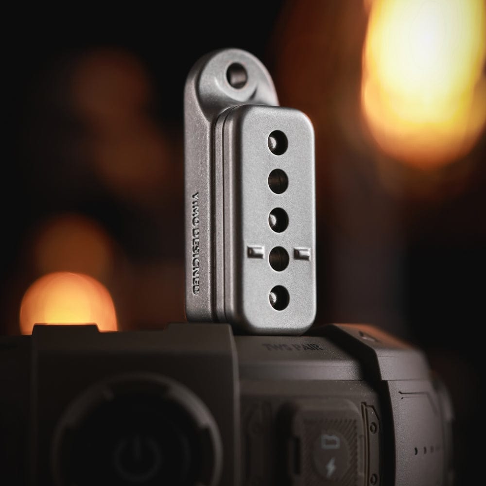 Push Slider – ACEdc Fortune Cookie | Titanium Zirconium Carbon Fiber EDC Fidget