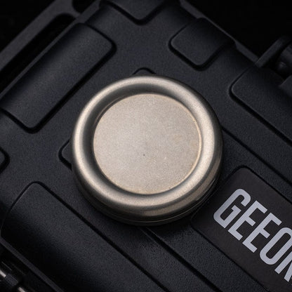 Tactile Coin – ACEdc Milk Cover | Titanium Zirconium Stainless Steel Cupronickel Haptic EDC