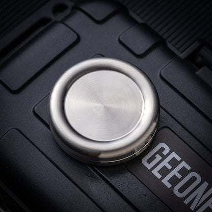 Tactile Coin – ACEdc Milk Cover | Titanium Zirconium Stainless Steel Cupronickel Haptic EDC
