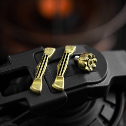 Pocket Knife EDC – ACEdc Master Sword | Titanium Stainless Steel Zirconium Folding Blade