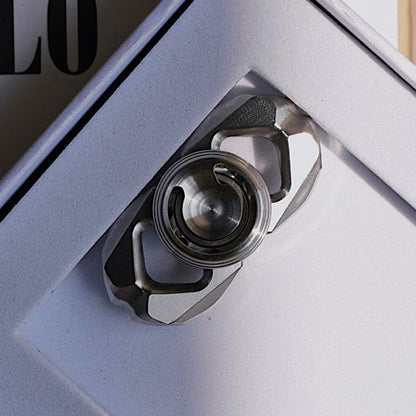 Precision Spinner – YOLO Studio Mini G | Stainless Steel Titanium Zirconium EDC Fidget Gyro