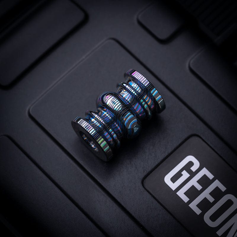 EDC Bead – Bad Guy Pendant | Superconductor Zircuti Mokuti Knife Lanyard Bead