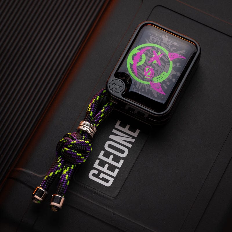 Push Slider – BPMods Crystal Slider | PMMA Copper Titanium EDC Fidget