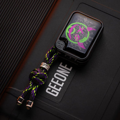 Push Slider – BPMods Crystal Slider | PMMA Copper Titanium EDC Fidget