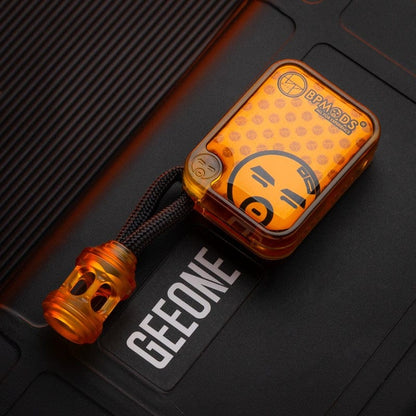 Push Slider – BPMods Crystal Slider | PMMA Copper Titanium EDC Fidget