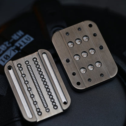 Mechanical Slider – BPMods Nine-grid | Stainless Steel Zirconium Titanium PEI EDC Push Slider