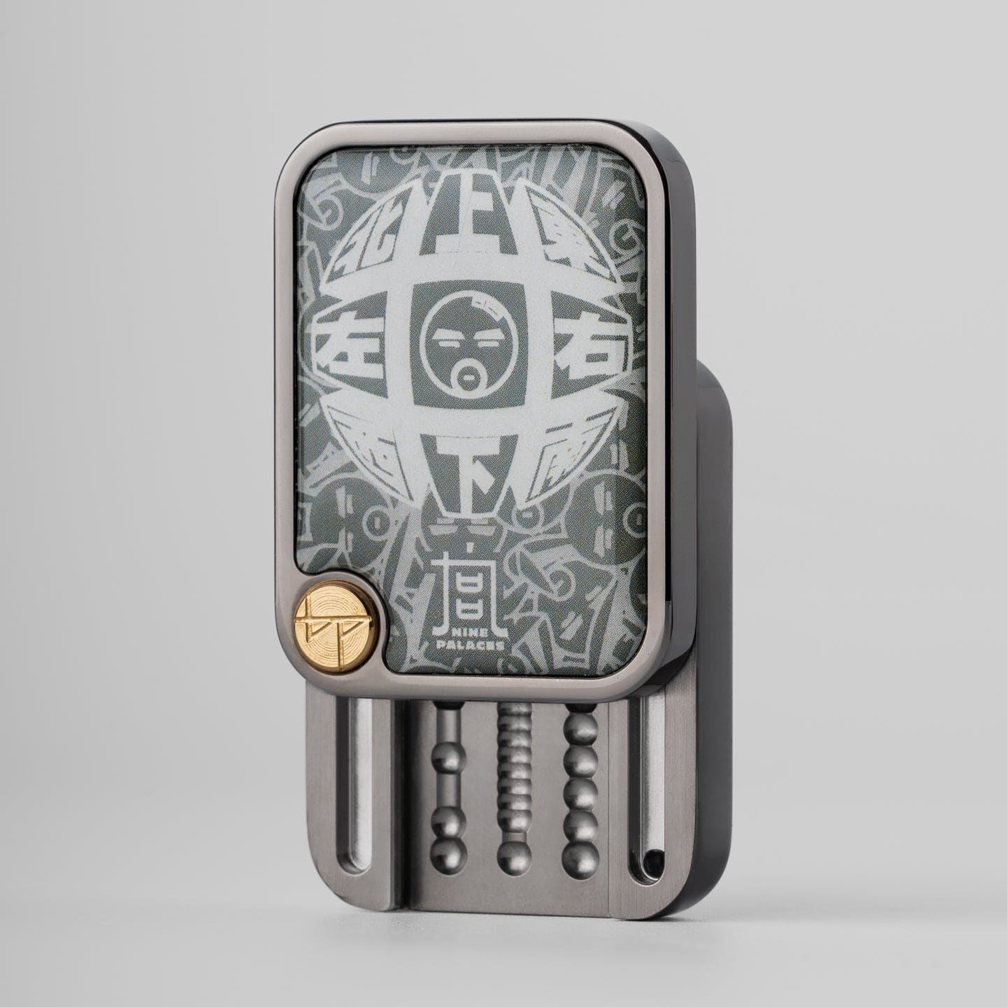 Mechanical Slider – BPMods Nine-grid | Stainless Steel Zirconium Titanium PEI EDC Push Slider