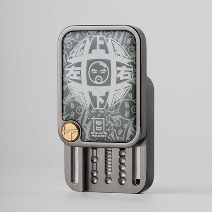 Mechanical Slider – BPMods Nine-grid | Stainless Steel Zirconium Titanium PEI EDC Push Slider