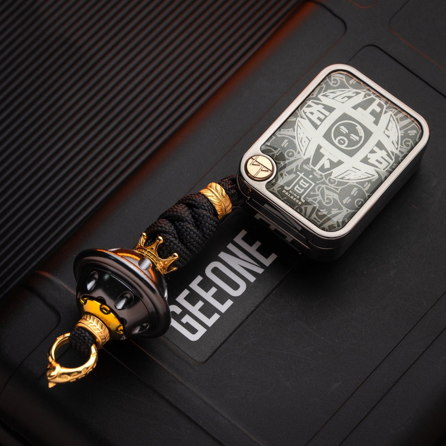 Mechanical Slider – BPMods Nine-grid | Stainless Steel Zirconium Titanium PEI EDC Push Slider