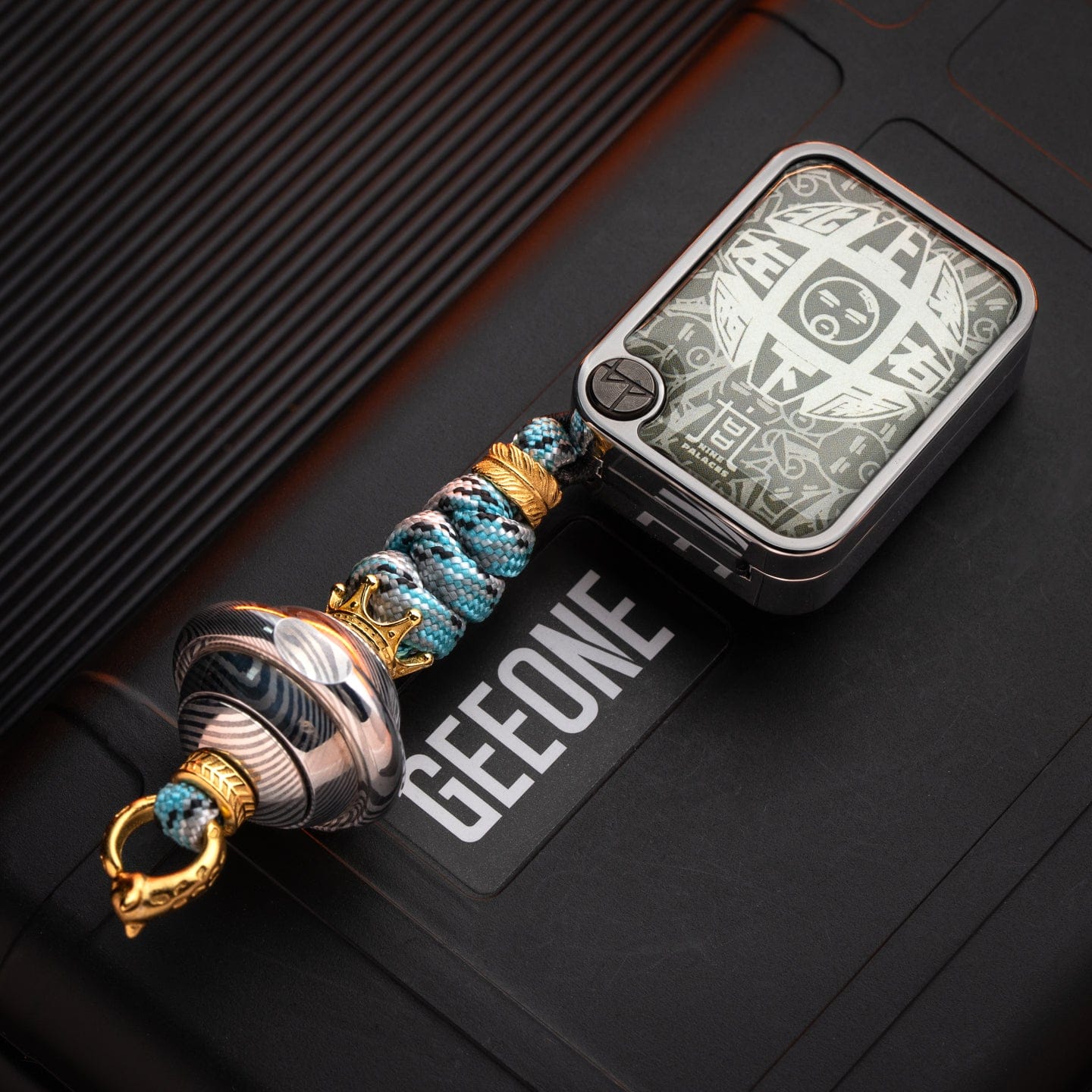 Mechanical Slider – BPMods Nine-grid | Stainless Steel Zirconium Titanium PEI EDC Push Slider
