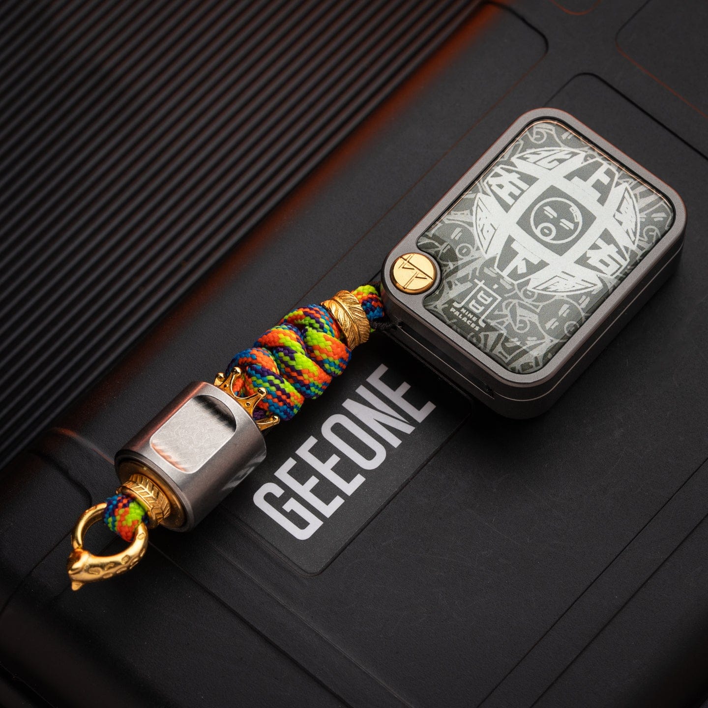 Mechanical Slider – BPMods Nine-grid | Stainless Steel Zirconium Titanium PEI EDC Push Slider