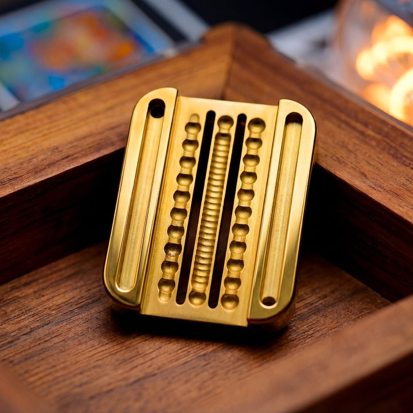 Mechanical Slider – BPMods Nine-grid | Stainless Steel Zirconium Titanium PEI EDC Push Slider