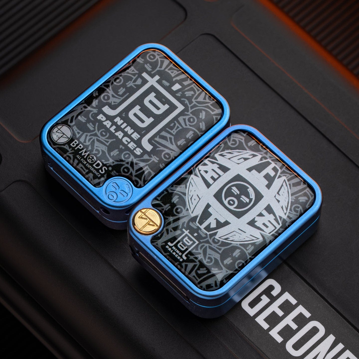 Mechanical Slider – BPMods Nine-grid | Stainless Steel Zirconium Titanium PEI EDC Push Slider
