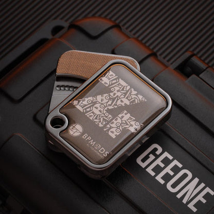 Mechanical Slider – BPMods Price Tag | Titanium Zirconium PEEK PEI Side Push EDC