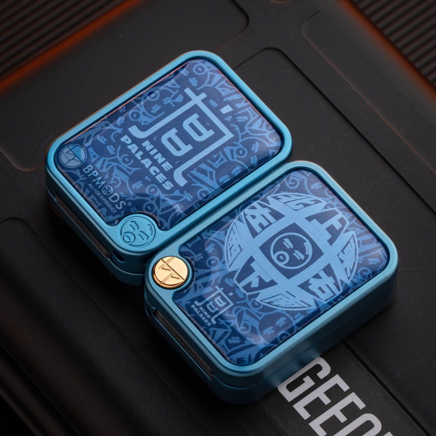 Mechanical Slider – BPMods Nine-grid | Stainless Steel Zirconium Titanium PEI EDC Push Slider